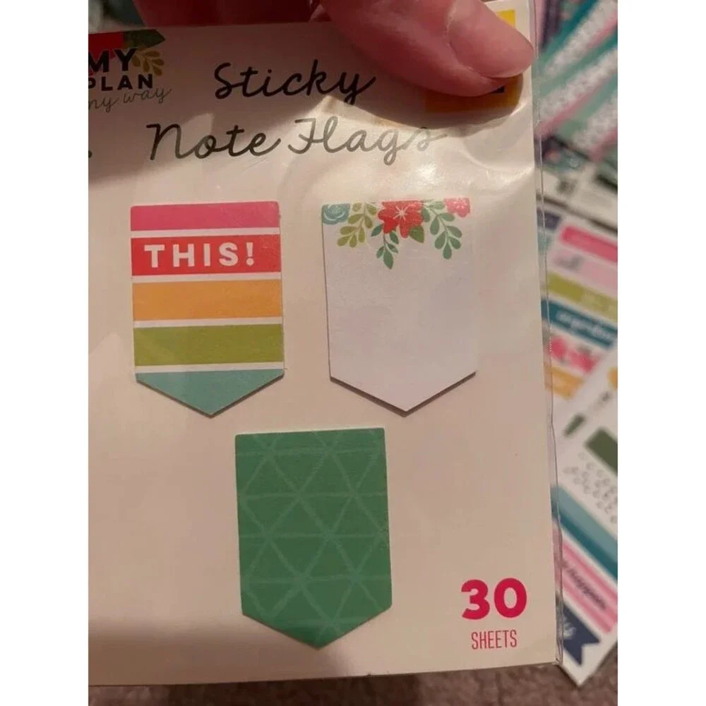 Planner Organizer Stickers and note flags